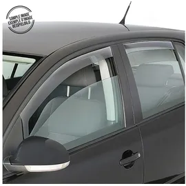 Omac Windabweiser Regenabweiser kompatibel mit Seat Tarraco 2019-2024 Dunkel Acryl 4tlg