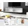 Home Affaire Lowboard  mit Beleuchtung  Grau  Kunststoff/Spanplatte