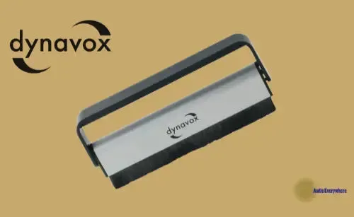 Antistatische Schallplattenbürste Carbon-Faser Dynavox für Vinyl & LP Reinigung