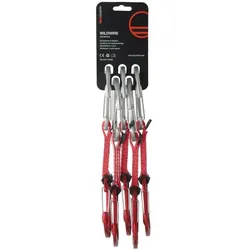 Wild Country Wildwire Quickdraw Set - Express Set - Grey/Red - 12