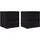 vidaXL Hängenachtschrank 2 Stk. 38 x 34 x 40 cm Schwarz Eichen-Optik