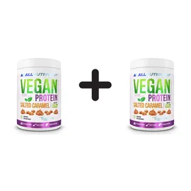 ALLNUTRITION Vegan Protein Salted Caramel Pulver 500 g