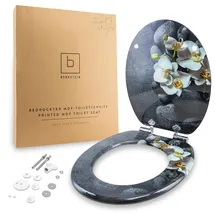 Benkstein Toilettendeckel mit Absenkautomatik Deep Grey