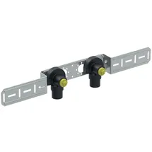 Geberit Anschlusswinkel RMF 1/2xRp 1/2, 597mm, 90Grad, 2-fach