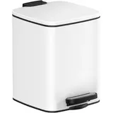 Songmics Mülleimer LTB590W0602, weiß