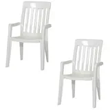 65 x 59 x 92 cm weiß 2er Set