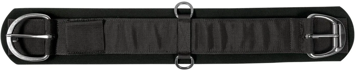 L-pro West Hippopren Westernsattelgurt schwarz 28 Zoll