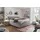 Set One by Musterring Boxspringbett "Fairfield", grau (hellgrau), B:204cm L:218cm, 92% Polyester, 8% Nylon, SET ONE BY MUSTERRING, Komplettbetten, Boxspringbett, mit Metallfuß schwarz, Wendematratze, Breite 160 oder 180 cm