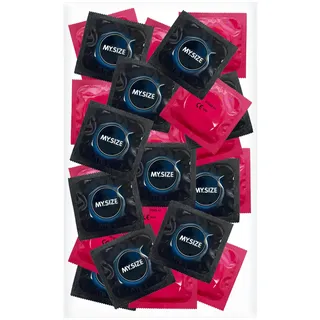 MY.SIZE 64mm Kondome, 50 Stück im Beutel, Präservativ, Kondome für Männer, condoms, Mysize Kondom extra große Passform