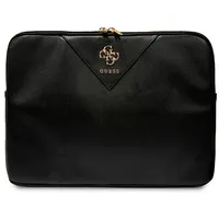 GUESS GUCS14ZPGSTEGK 14" czarny/black Triangle 4G (14"), Notebooktasche, Schwarz