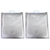 EXCOLO Gitterfolie 12 qm transparent weiß Winterschutz Windschutz Sichtschutz Frühbeet