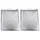 EXCOLO Gitterfolie 12 qm transparent weiß Winterschutz Windschutz Sichtschutz Frühbeet