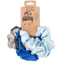 GLOV Scrunchies Satine Blue Haarreifen & -bänder