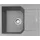 Franke Urban UBG 611-62 links Einbau Granit steingrau Excenterbetätigung 600 x 480 mm