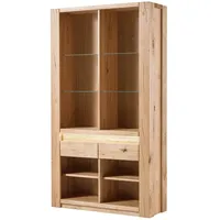 MASSIVMOEBEL24.DE Bücherregal 113 x 40 x 205 cm Beige