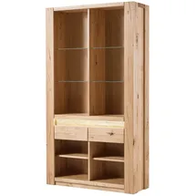 MASSIVMOEBEL24.DE Bücherregal 113 x 40 x 205 cm Beige