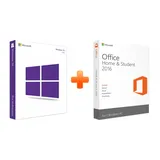 Microsoft Windows 10 Professional + Office 2016 Home and Student (Bundle)