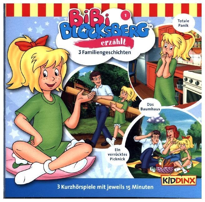 Bibi Blocksberg Erzählt ... - Familiengeschichten.Tl.1 Audio-Cd - Bibi Blocksberg  Bibi Blocksberg Erzählt (Hörbuch)