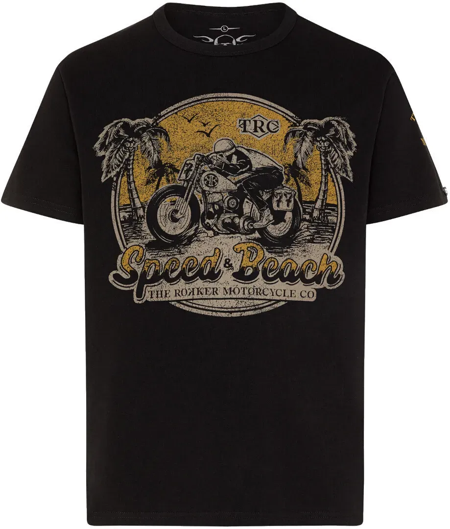 Rokker Speed & Beach T-shirt, zwart, L