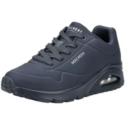 Sneaker SKECHERS "Skechers Sneaker Lederimitat", Damen, Gr. 36, blau (blau, blau), Lederimitat, casual, Schuhe
