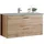 BASIC by Balculina Waschtisch-Set Best Holzoptik Braun Wildeiche