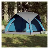 vidaXL Kuppelzelt 4 Personen Blau