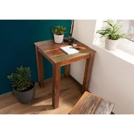 Massivmoebel24 Altholz 60 x 76 x 60 cm mehrfarbig