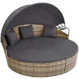 Tectake Sonneninsel Rattan natur