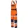 Vizwell Herren Warnschutz-kontrast-latzhose Vwtc115 Gr. 52 orange/marine