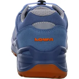Lowa Zirrox GTX Lo Kinder skyblau/orange 33