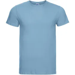 Russell Mens Slim T Herren T-Shirt lang geschnitten S - XXL NEU, sky, M