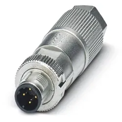 Phoenix Contact 1411068, M12, Silber, Zink, Cat5, Nickel, IP67