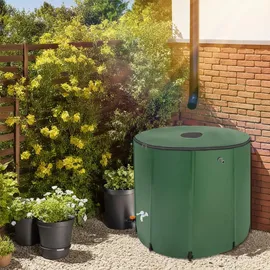 Tectake Regentonne 750 l grün