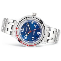 TAUCHERUHR VOSTOK AUTOMATIK 420432 B DIVER WATCH BLAU 20 ATM DE