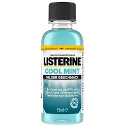 Listerine Cool Mint milder Geschmack Lösung