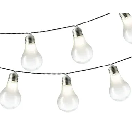 MARELIDA LED Lichterkette Solar 4,5 m Transparent Warmweiß