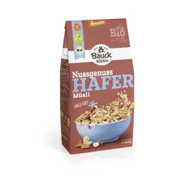 Bauckhof Hafer Müsli Nussgenuss demeter