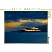 Calvendo Kreuzfahrtschiff vor La Haina, Maui Puzzle
