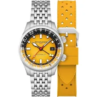 Spinnaker SP-5121-99 Herrenuhr Bradner GMT Automatik 42mm 18ATM