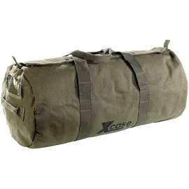 Xcase Canvas-Sport- und Reisetasche 70 l Grün