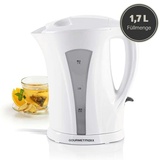 GOURMETmaxx Wasserkocher 1,7 l 2200W Teekocher weiß