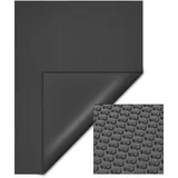 Wiltec Pool Solarfolie 5 x 8 m, schwarz, Poolheizung aus 400 μ starkem PE Film, Poolabdeckung Solarplane rechteckig
