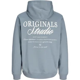 JACK & JONES Hoodie mit Print Grau 62