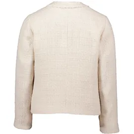 Betty Barclay Damen Blazer-Jacke mit Fransen 36, beige - 36