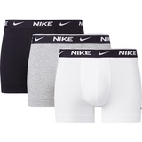 Nike Everyday Cotton Stretch Pants white/grey heather/black S 3er Pack