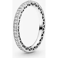 Pandora Sparkle & Hearts Ring 48 190963CZ-48 Damenring