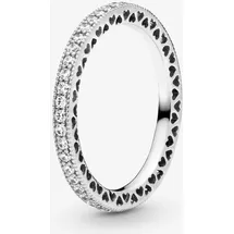 Pandora Sparkle & Hearts Ring 48 190963CZ-48 Damenring