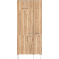 OPTIFIT Küche »Lilly«, Breite 90 cm, wahlweise mit E-Gerät, braun