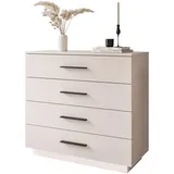 lookway Kommode LINA KASCHMIR 95 cm Schwarz / Beige