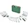 Bosch Werkzeugset 132-tlg. grau